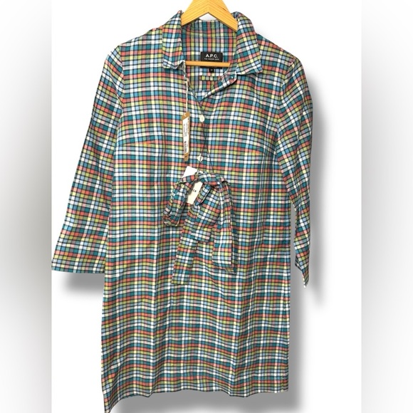 A.P.C. Liady‎ Dress Sz 34 NWT - Picture 3 of 12